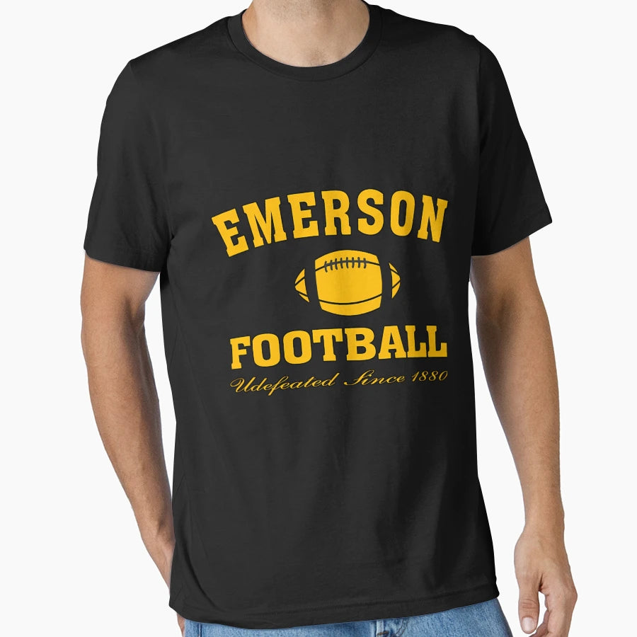 Emerson Football Undefeated College T-Shirt - Minimalist Print Men Women - T-Shirt, Sweatshirt, Hoodie