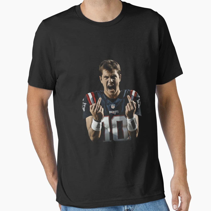 Drakes Mayes Middle Fingers T-Shirt - Novelty Apparel for Adults - T-Shirt, Sweatshirt, Hoodie