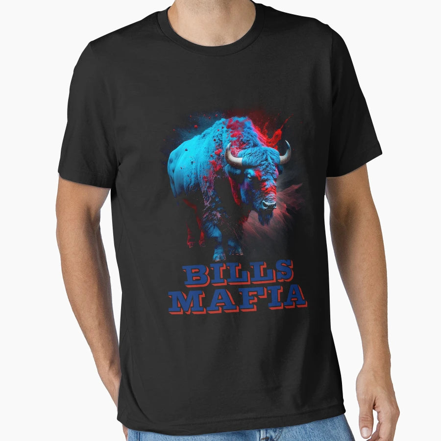Bills Mafia 1 T-Shirt - Minimalist Print for Adults - T-Shirt, Sweatshirt, Hoodie