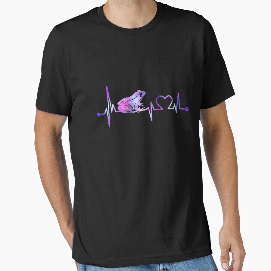 FROG HEARTBEAT GALAXY by tinydreams10 - Adult & Kids T-Shirts, Sweatshirts & Hoodies apparel design preview 1
