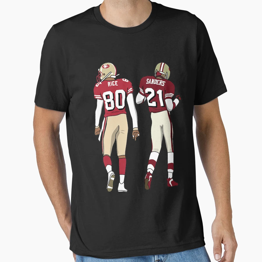 Deion Sanders Jerry Rice T-Shirt - Streetwear Style Men Women - T-Shirt, Sweatshirt, Hoodie