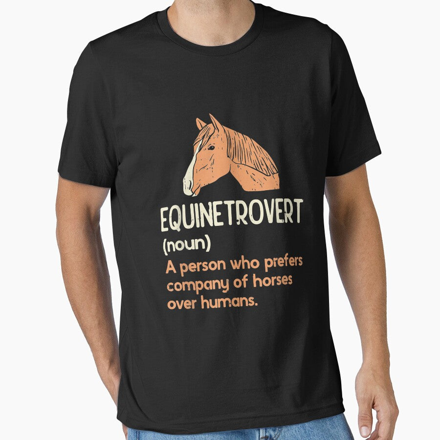 Fun Horse Lover Gifts Funny Meme Saying Definition by - Adult & Kids T-Shirts, Sweatshirts & Hoodies apparel design preview 1