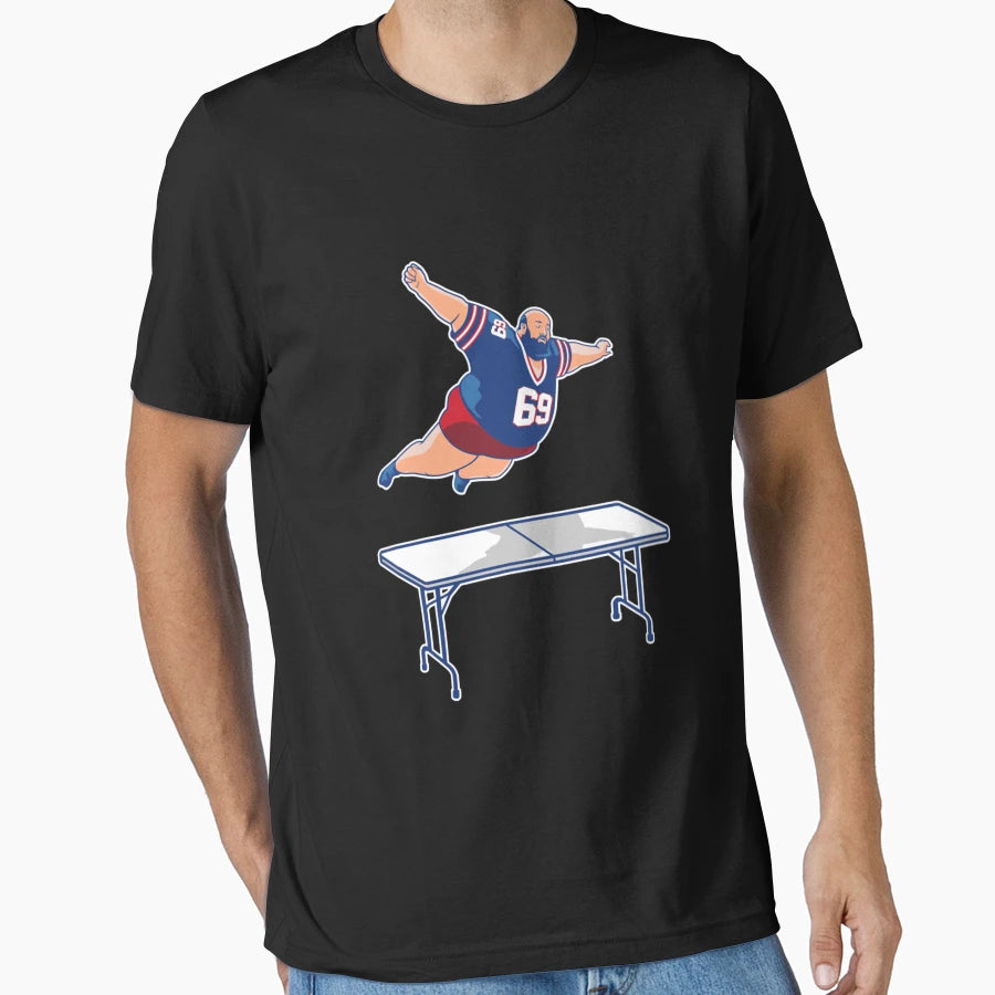 Bills Mafia Table Dive Buffalo T-Shirt - Casual Everyday Wear Unisex - T-Shirt, Sweatshirt, Hoodie