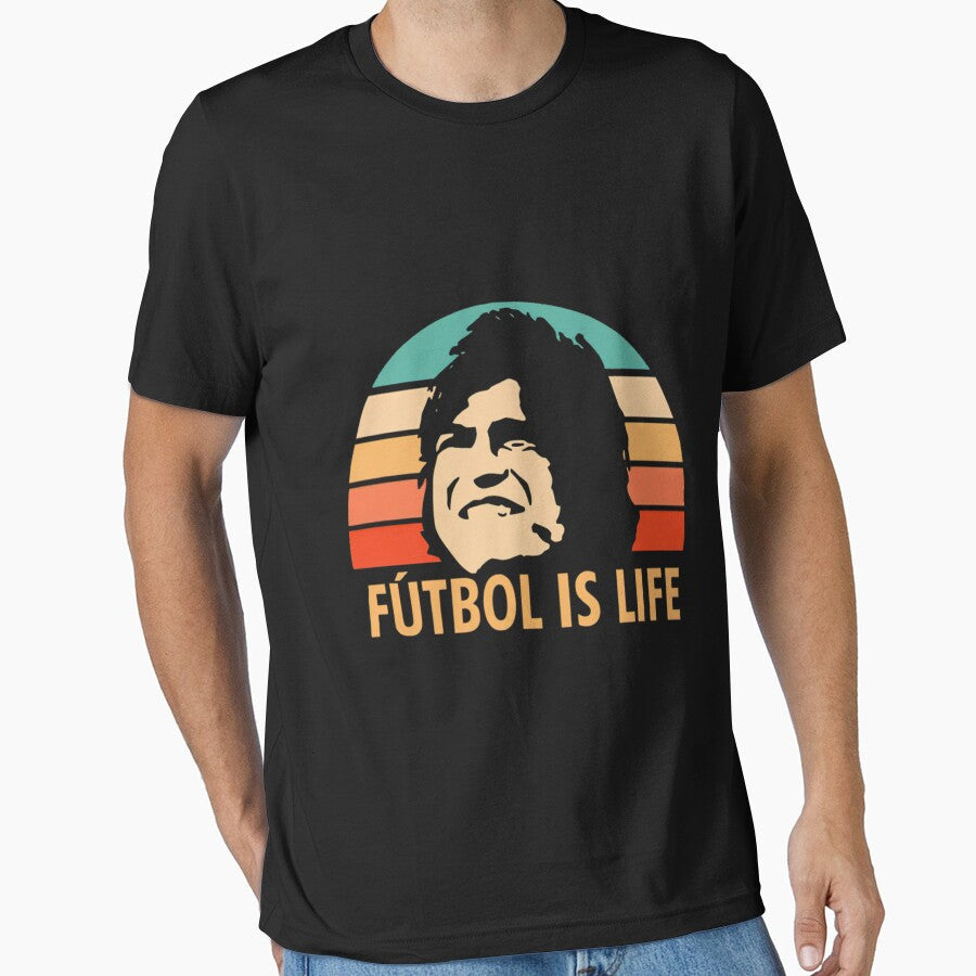 Futbol Is Life Classic by laureljusjv - Adult & Kids T-Shirts, Sweatshirts & Hoodies apparel design preview 1
