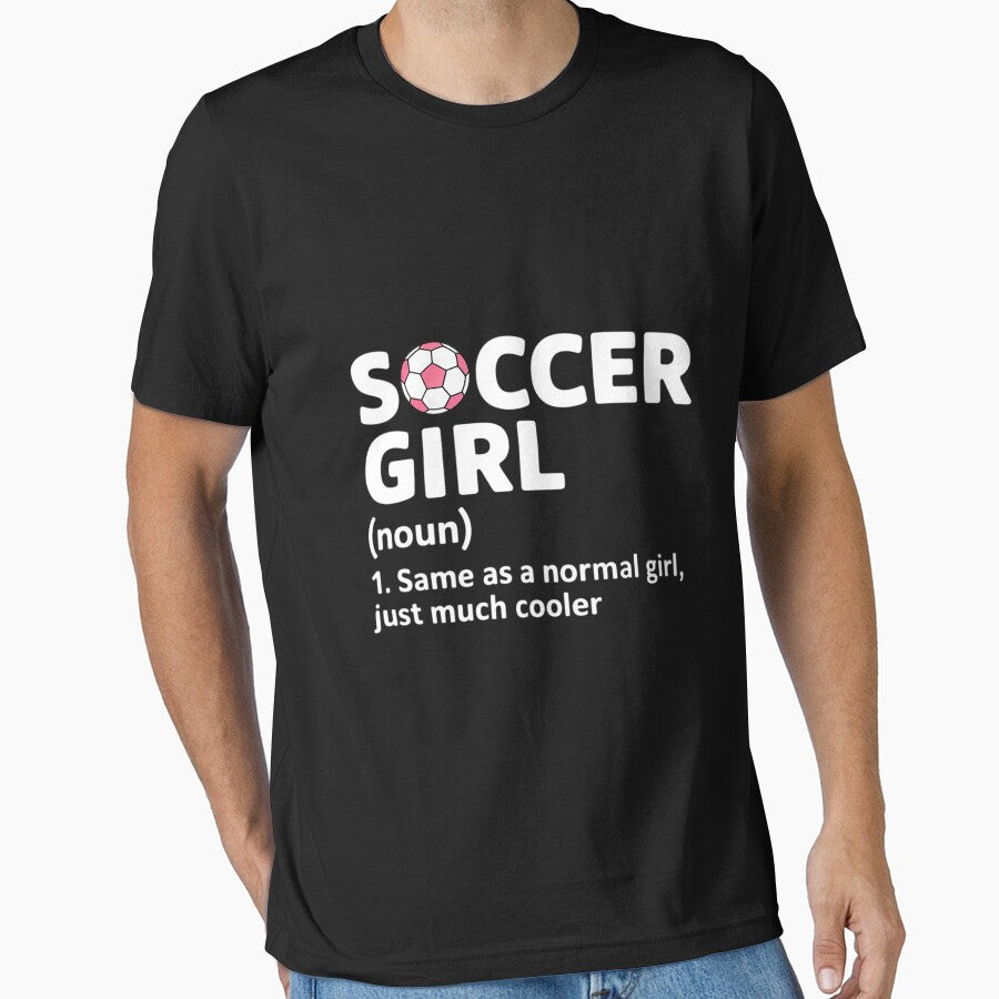 Soccer Girl Definition by lavethediso - Adult & Kids T-Shirts, Sweatshirts & Hoodies apparel design preview 1