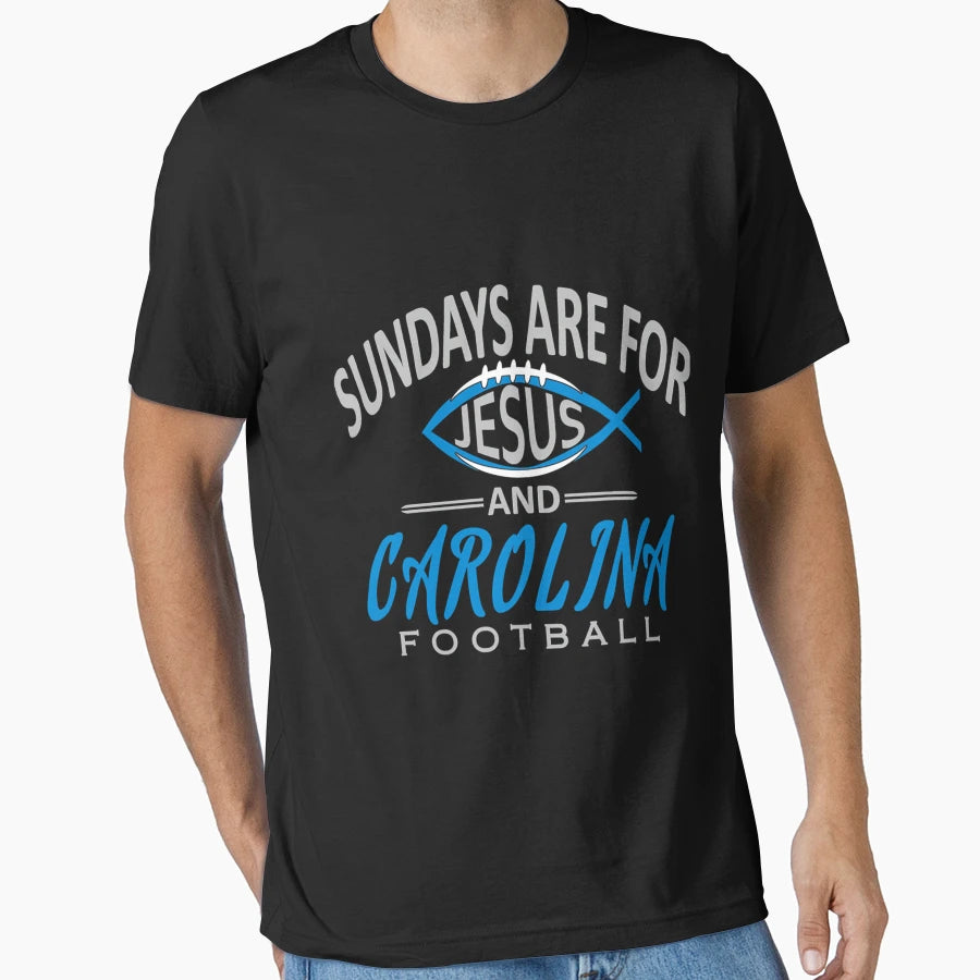 Sundays Are Jesus Carolina Funny T-Shirt - Graphic Print for Adults - T-Shirt, Sweatshirt, Hoodie