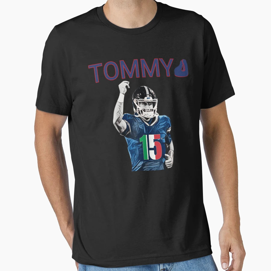 Hand Cutlets Quarterback American T-Shirt - Custom Art Print Men Women - T-Shirt, Sweatshirt, Hoodie