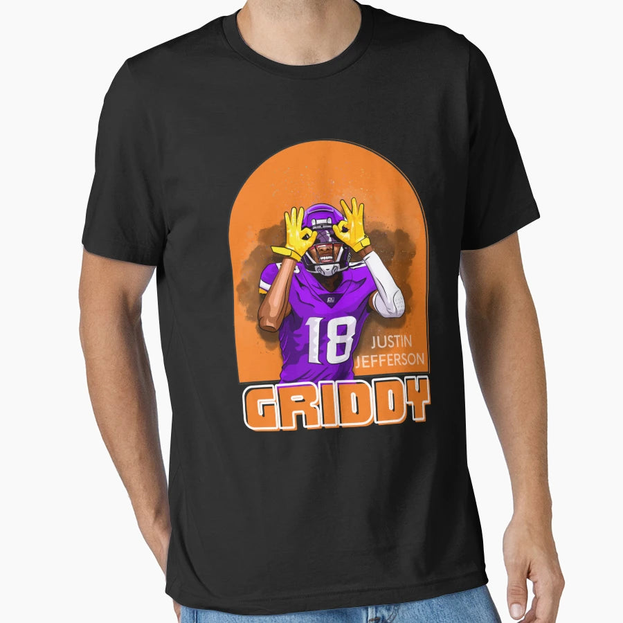Griddy Dance T-Shirt - Graphic Print Unisex - T-Shirt, Sweatshirt, Hoodie