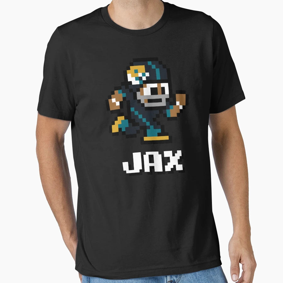 Jacksonville Jaguars Tecmo Super T-Shirt - Fun Novelty Design for Adults - T-Shirt, Sweatshirt, Hoodie