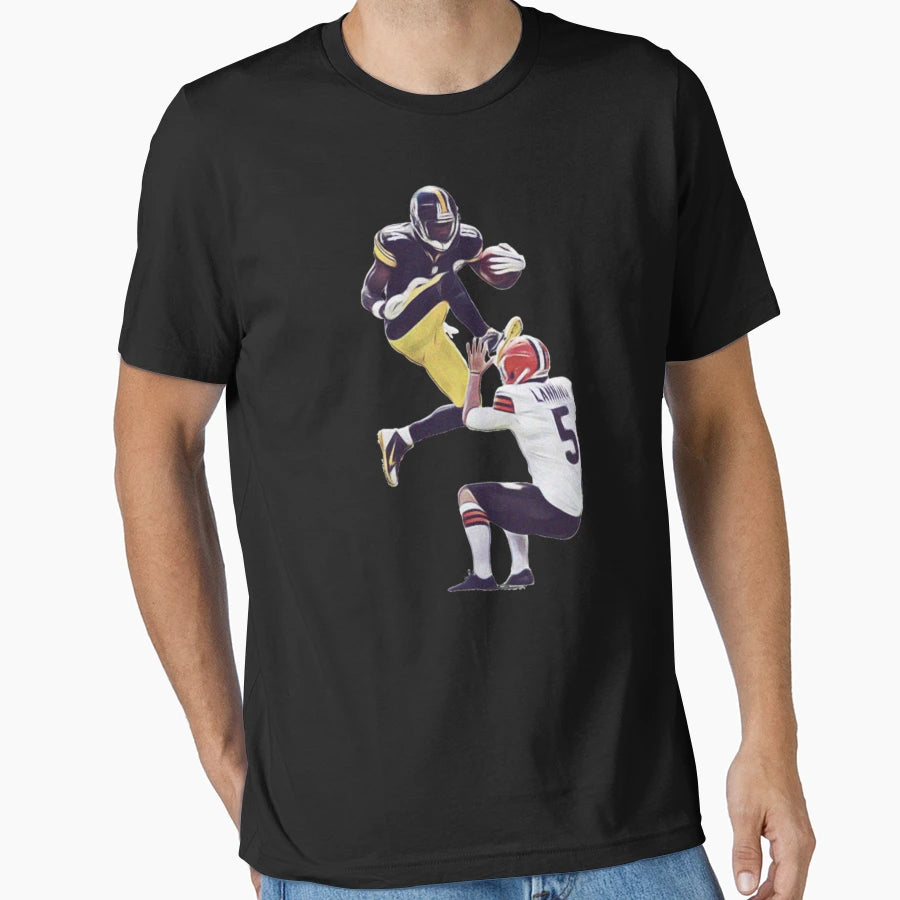 Antonio Brown Kicks Punter T-Shirt - Trendy Graphic for Adults - T-Shirt, Sweatshirt, Hoodie
