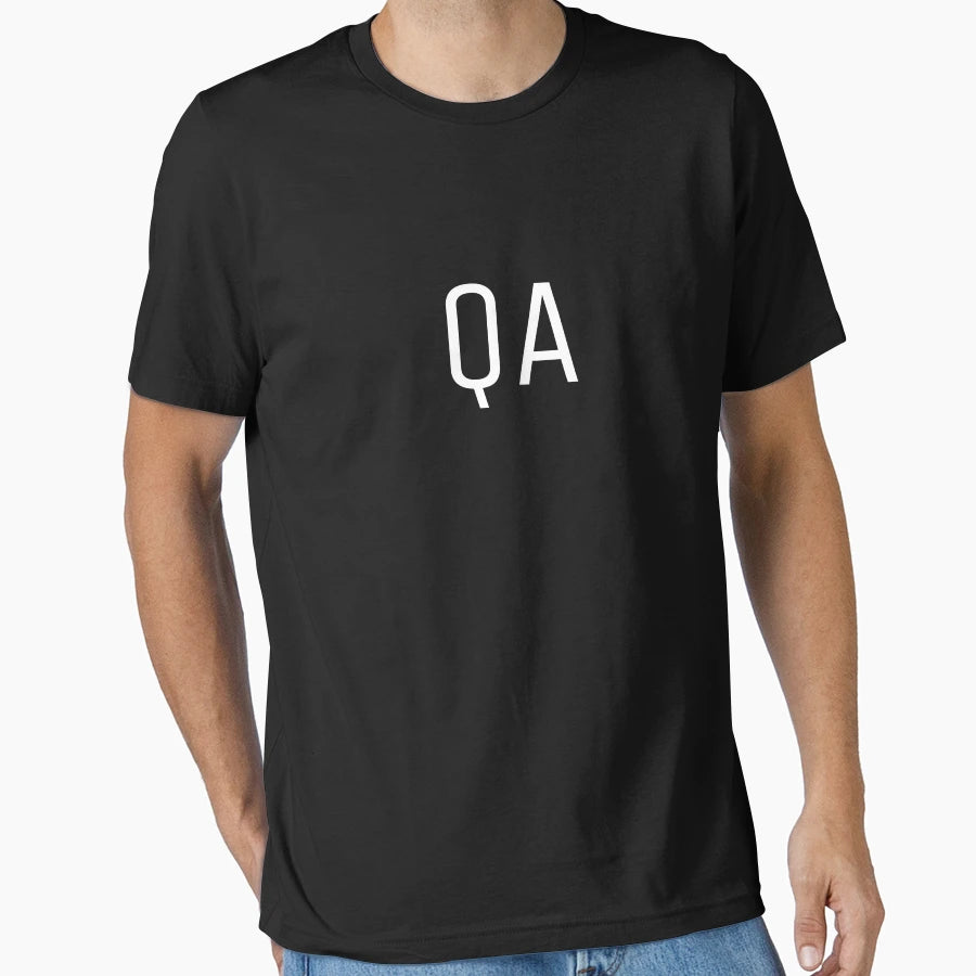 Qa Basic T-Shirt - Novelty Apparel Unisex - T-Shirt, Sweatshirt, Hoodie