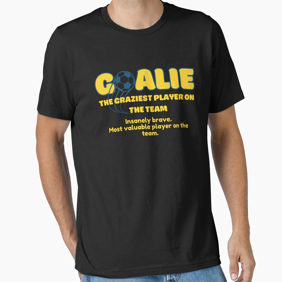 Goalie by RockBeeDesigns - Adult & Kids T-Shirts, Sweatshirts & Hoodies apparel design preview 1