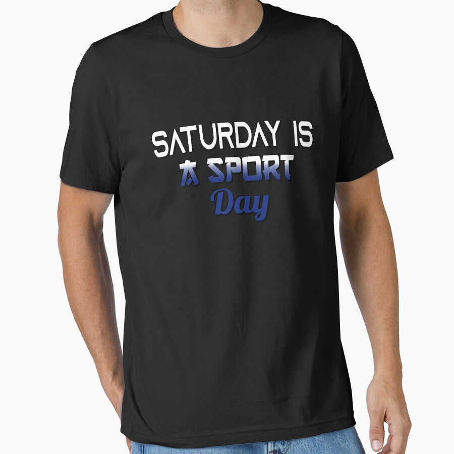 Sporty Saturday Action Art by Zakrytos - Adult & Kids T-Shirts, Sweatshirts & Hoodies apparel design preview 1