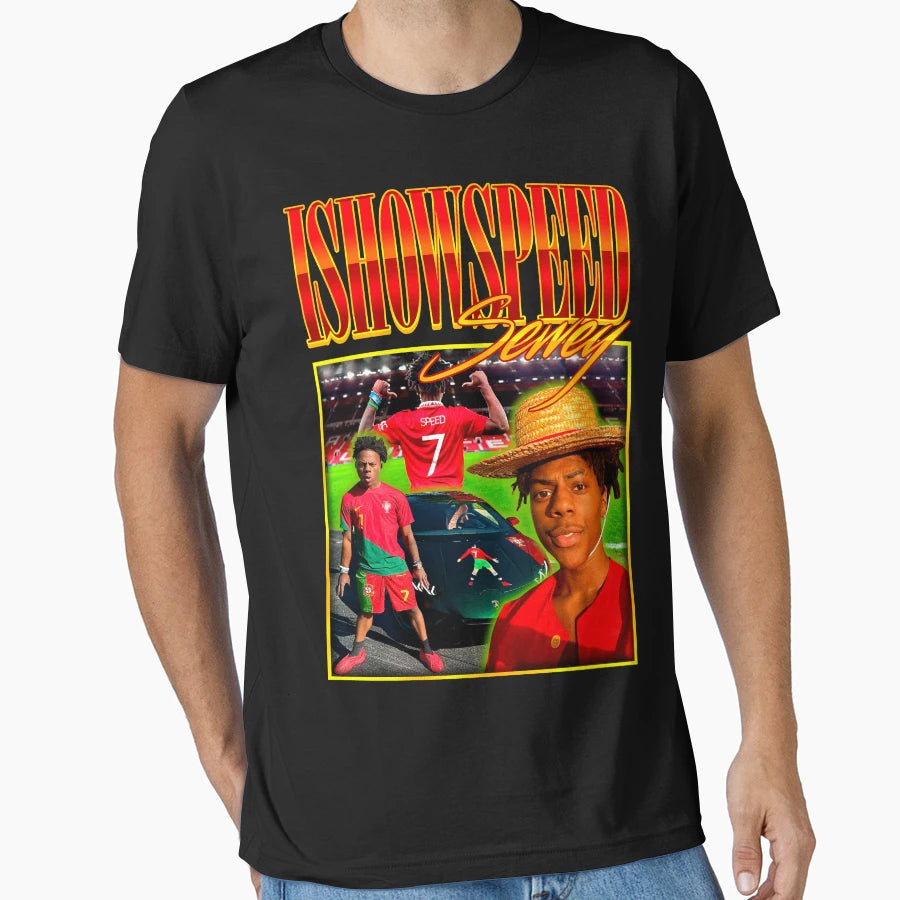 Ishowspeed Y2K T-Shirt - Streetwear Style for Adults - T-Shirt, Sweatshirt, Hoodie