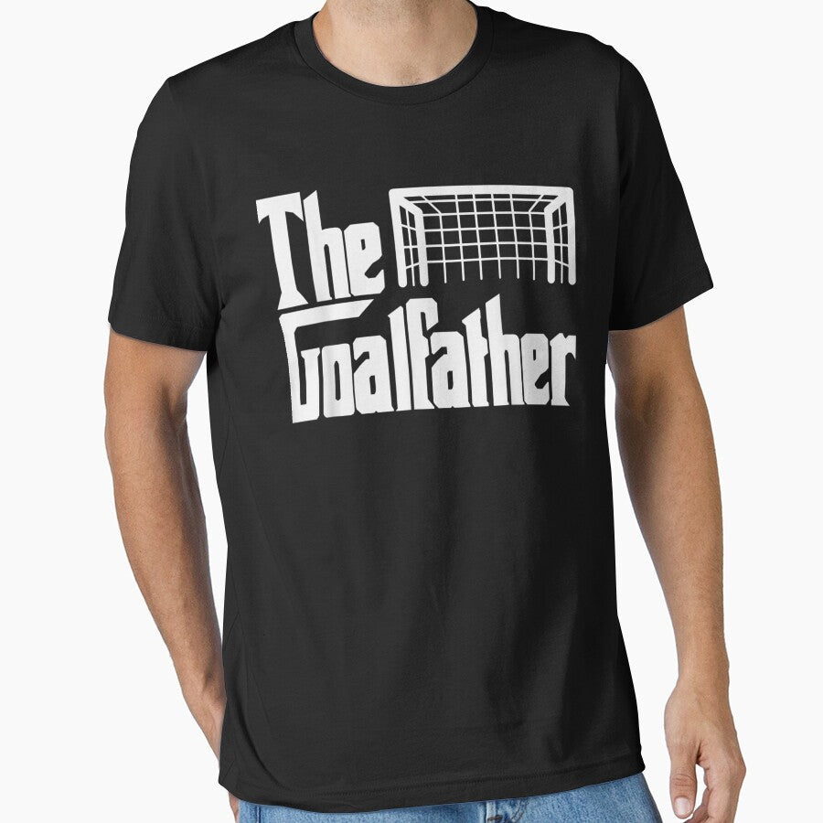 The Goal-father Dad Soccer Goalkeeper Goalie - Adult & Kids T-Shirts, Sweatshirts & Hoodies apparel design preview 1