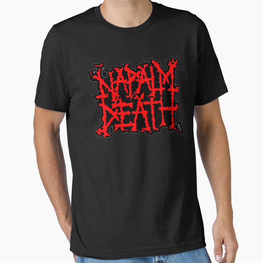 NAPALM DEATH MUSIC LEGEND by pugmilk - Adult & Kids T-Shirts, Sweatshirts & Hoodies apparel design preview 1