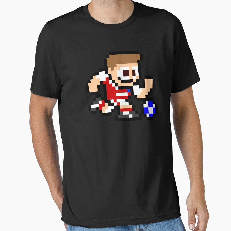 Arsenal 8 Bit Football Soccer Player T-Shirt - Minimalist Print for Adults - T-Shirt, Sweatshirt, Hoodie