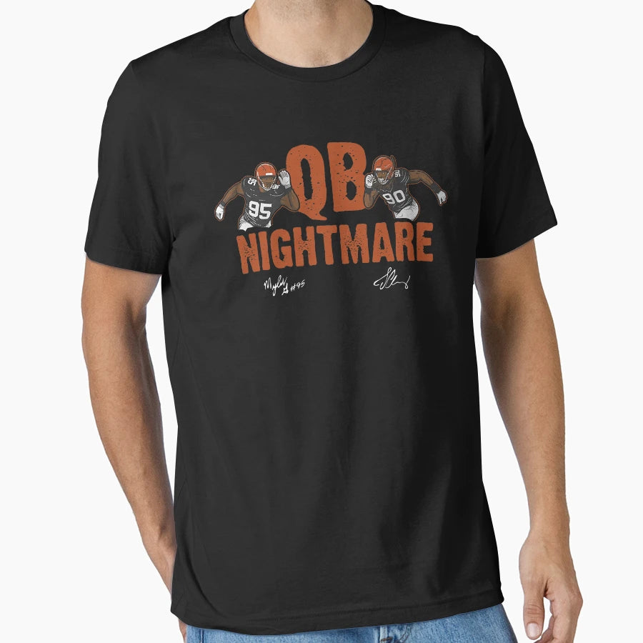 Qb Nightmare T-Shirt - Streetwear Style for Adults - T-Shirt, Sweatshirt, Hoodie