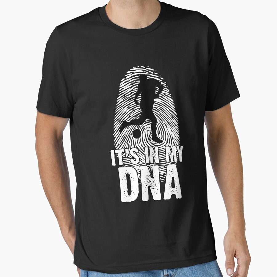 It's In My DNA Cool Soccer Football Player Family - Adult & Kids T-Shirts, Sweatshirts & Hoodies apparel design preview 1