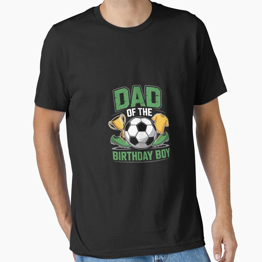 Mom and Dad Of The Birthday Boy Soccer Family by - Adult & Kids T-Shirts, Sweatshirts & Hoodies apparel design preview 1