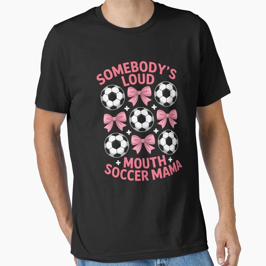 Soccer Volleyball Mom Of Ballers by THagBlue - Adult & Kids T-Shirts, Sweatshirts & Hoodies apparel design preview 1