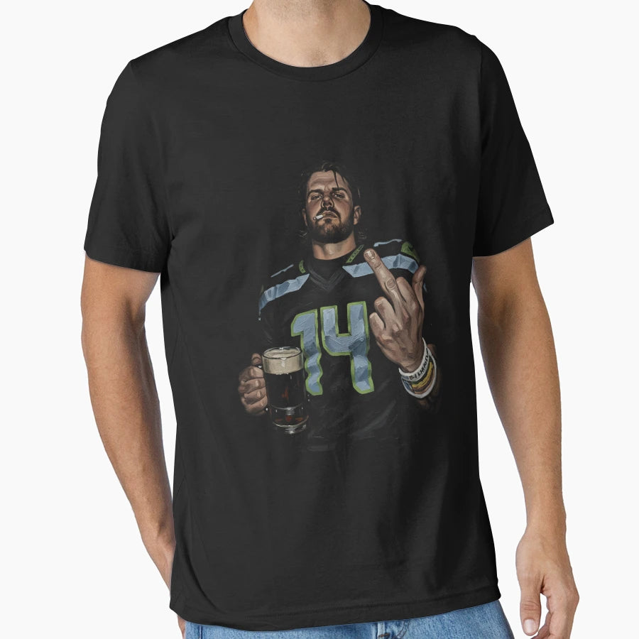 Middle Finge Sam Darnold T-Shirt - Graphic Print Unisex - T-Shirt, Sweatshirt, Hoodie