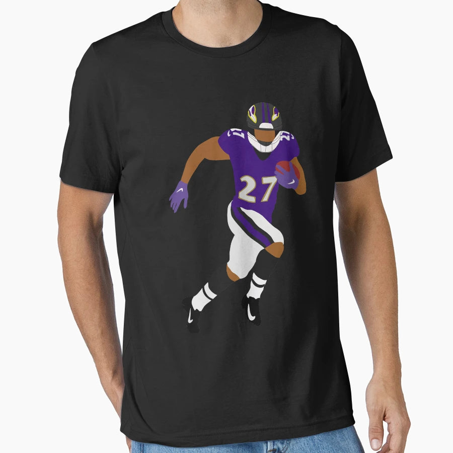 Jk Dobbins T-Shirt - Casual Everyday Wear for Adults - T-Shirt, Sweatshirt, Hoodie