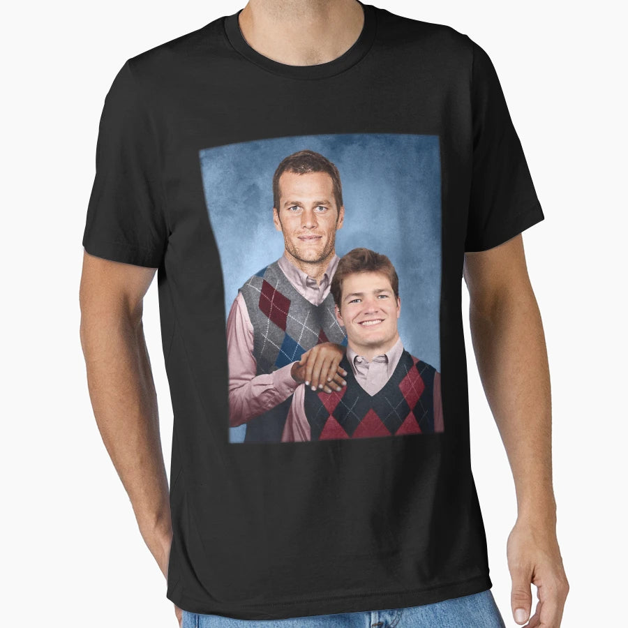 Brady And Maye New England T-Shirt - Custom Art Print for Adults - T-Shirt, Sweatshirt, Hoodie