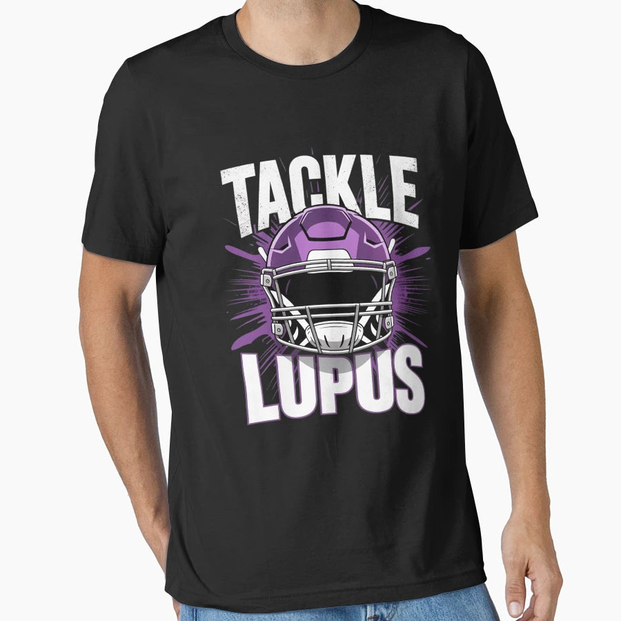 Tackle Lupus May Lupus Awareness T-Shirt - Unique Graphic for Adults - T-Shirt, Sweatshirt, Hoodie