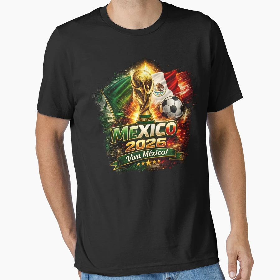 Mexico World Cup 2026 T-Shirt - Casual Everyday Wear Unisex - T-Shirt, Sweatshirt, Hoodie