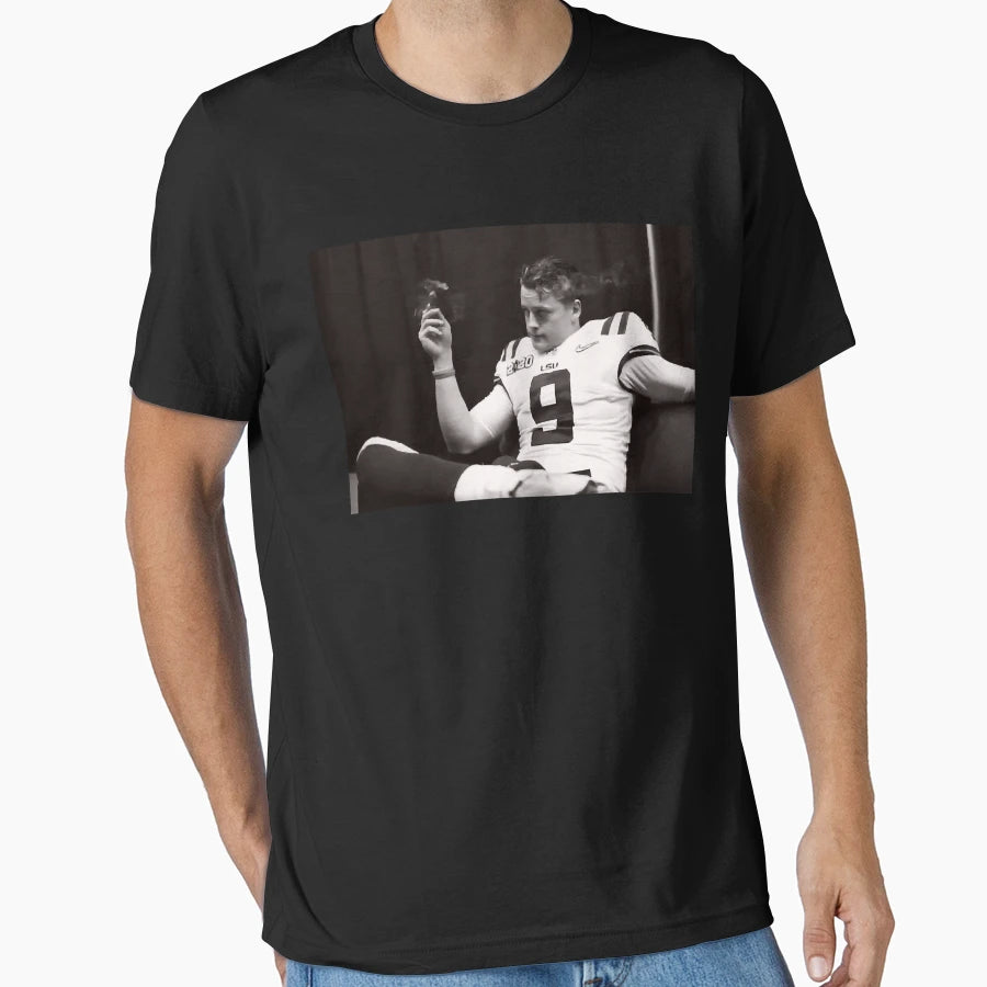 JB Smoking Cigarr T-Shirt - Custom Art Print Unisex - T-Shirt, Sweatshirt, Hoodie