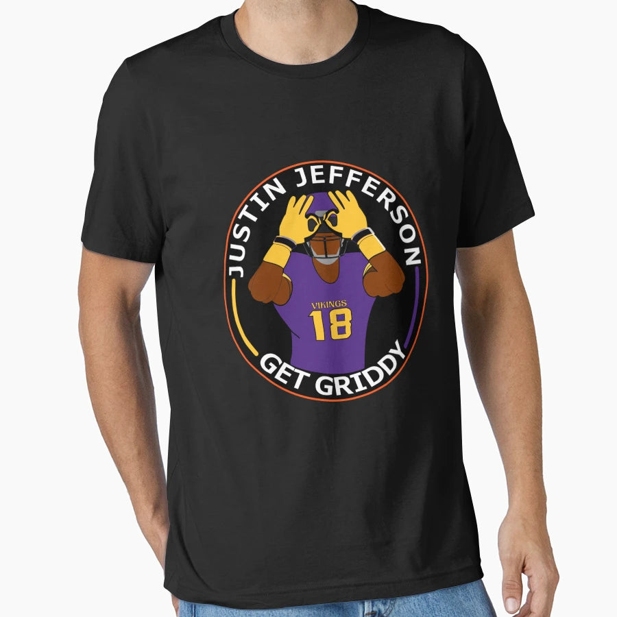 Get Griddy Icon Series T-Shirt - Novelty Apparel for Adults - T-Shirt, Sweatshirt, Hoodie