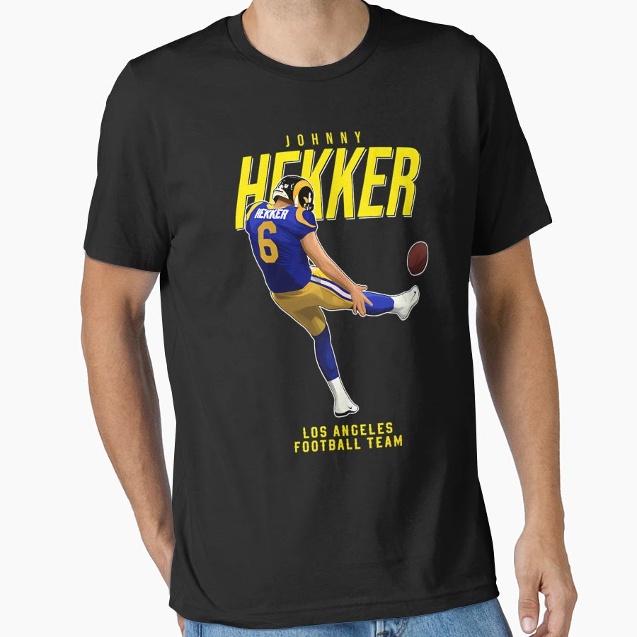 Johnny Hekker 6 Los Angeles Football Team T-Shirt - Graphic Print Men Women - T-Shirt, Sweatshirt, Hoodie