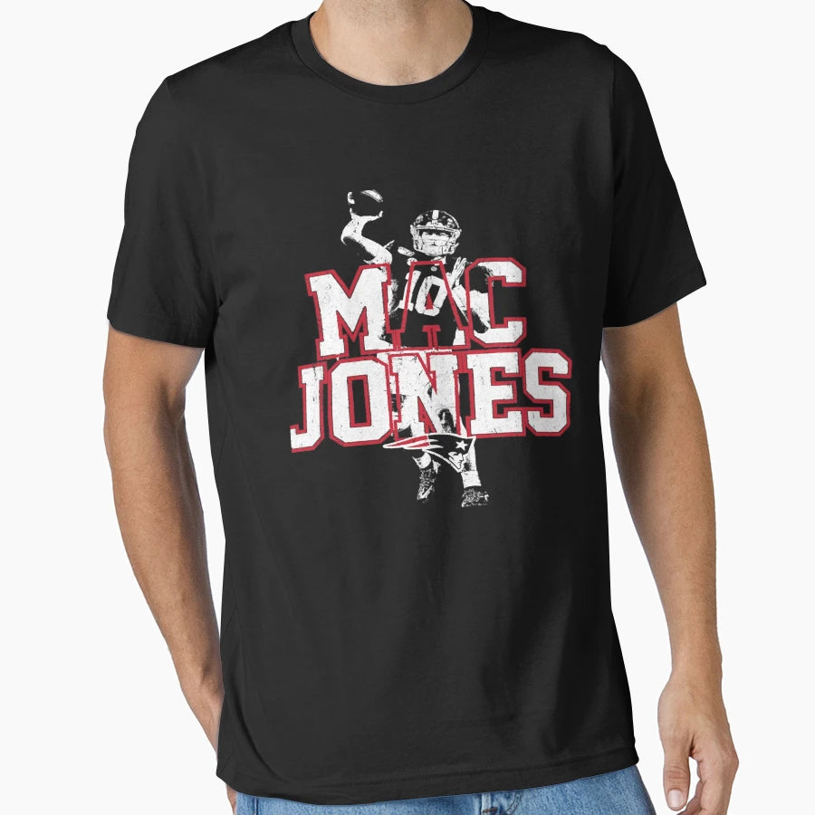 Mac Jones T-Shirt - Graphic Print for Adults - T-Shirt, Sweatshirt, Hoodie