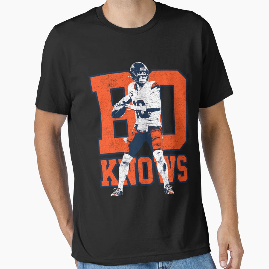 Bo Knows Bo Nix Variant T-Shirt - Trendy Graphic Men Women - T-Shirt, Sweatshirt, Hoodie