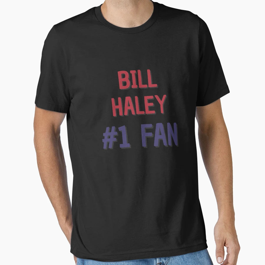 Bill Haley 1 Fan T-Shirt - Custom Art Print Unisex - T-Shirt, Sweatshirt, Hoodie