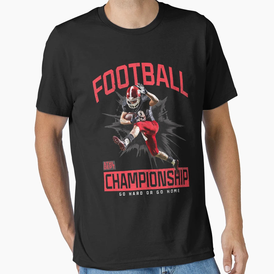 American Football Usa Football Player T-Shirt - Unique Graphic Men Women - T-Shirt, Sweatshirt, Hoodie
