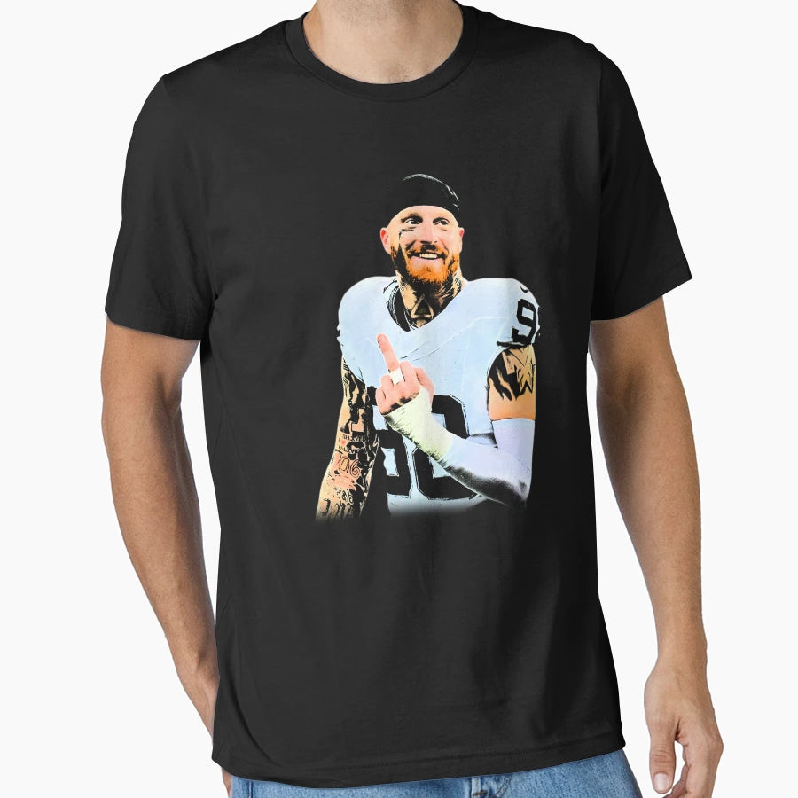 MC Middle Finger T-Shirt - Fun Novelty Design for Adults - T-Shirt, Sweatshirt, Hoodie