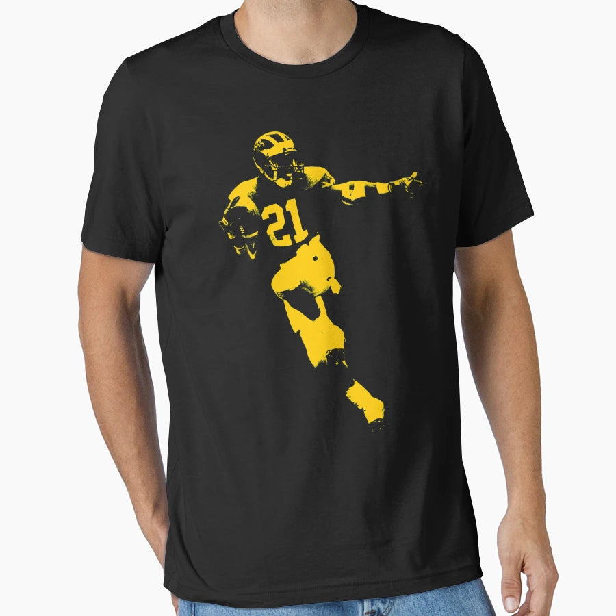 Desmond Heisman Howard Maize Stencil T-Shirt - Streetwear Style for Adults - T-Shirt, Sweatshirt, Hoodie