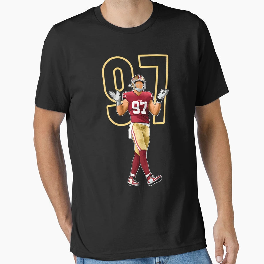 NB San Francisco 97 Number T-Shirt - Custom Art Print Unisex - T-Shirt, Sweatshirt, Hoodie