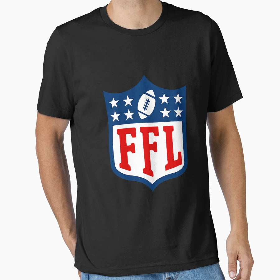 Fantasy Football Logo Ffl League T-Shirt - Casual Everyday Wear Men Women - T-Shirt, Sweatshirt, Hoodie