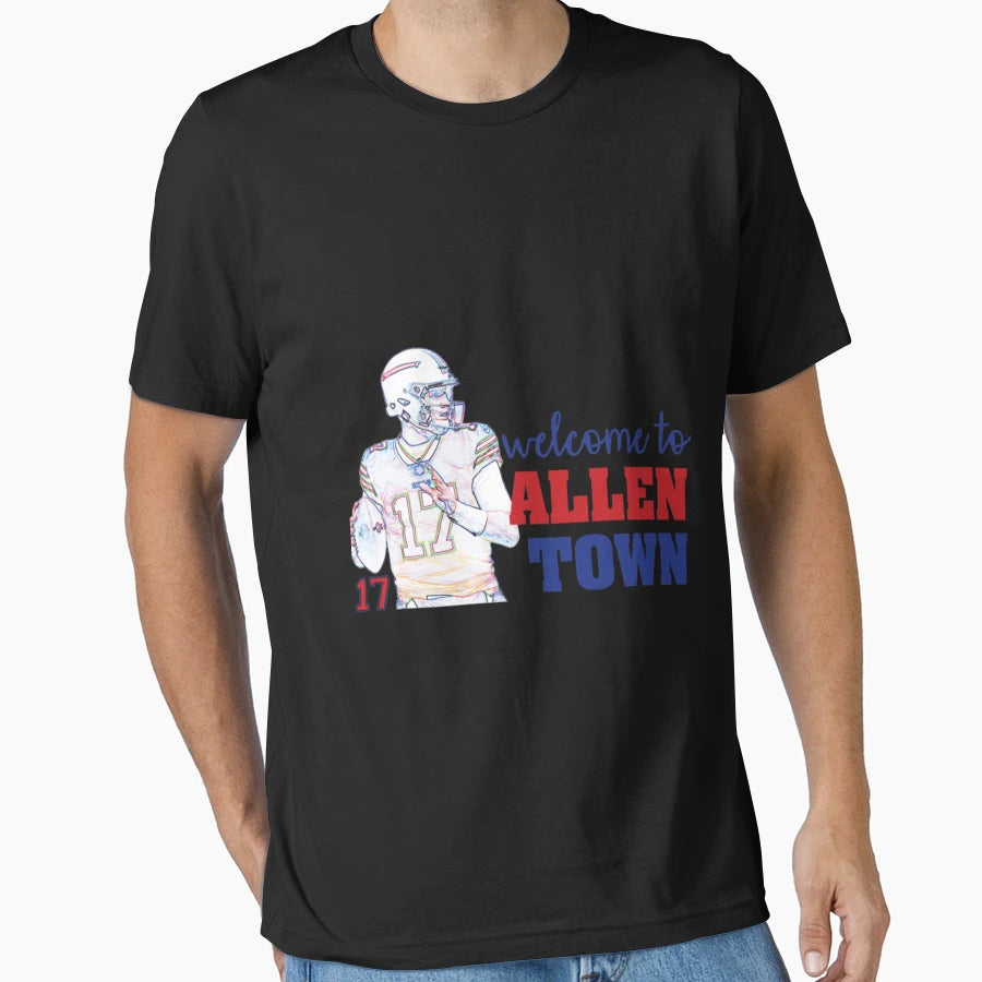 Allen Town T-Shirt - Streetwear Style Men Women - T-Shirt, Sweatshirt, Hoodie