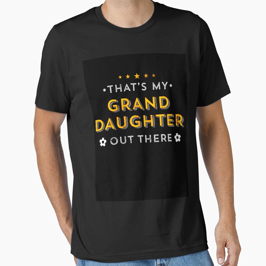 ThatS My Granddaughter Out There Soccer x by - Adult & Kids T-Shirts, Sweatshirts & Hoodies apparel design preview 1