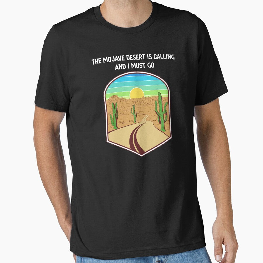 Funny Mojave Desert Is Calling Weekend Vacation - Adult & Kids T-Shirts, Sweatshirts & Hoodies apparel design preview 1