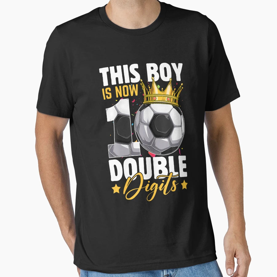 This Now 10 Double Digits Soccer 10 T-Shirt - Minimalist Print Unisex - T-Shirt, Sweatshirt, Hoodie