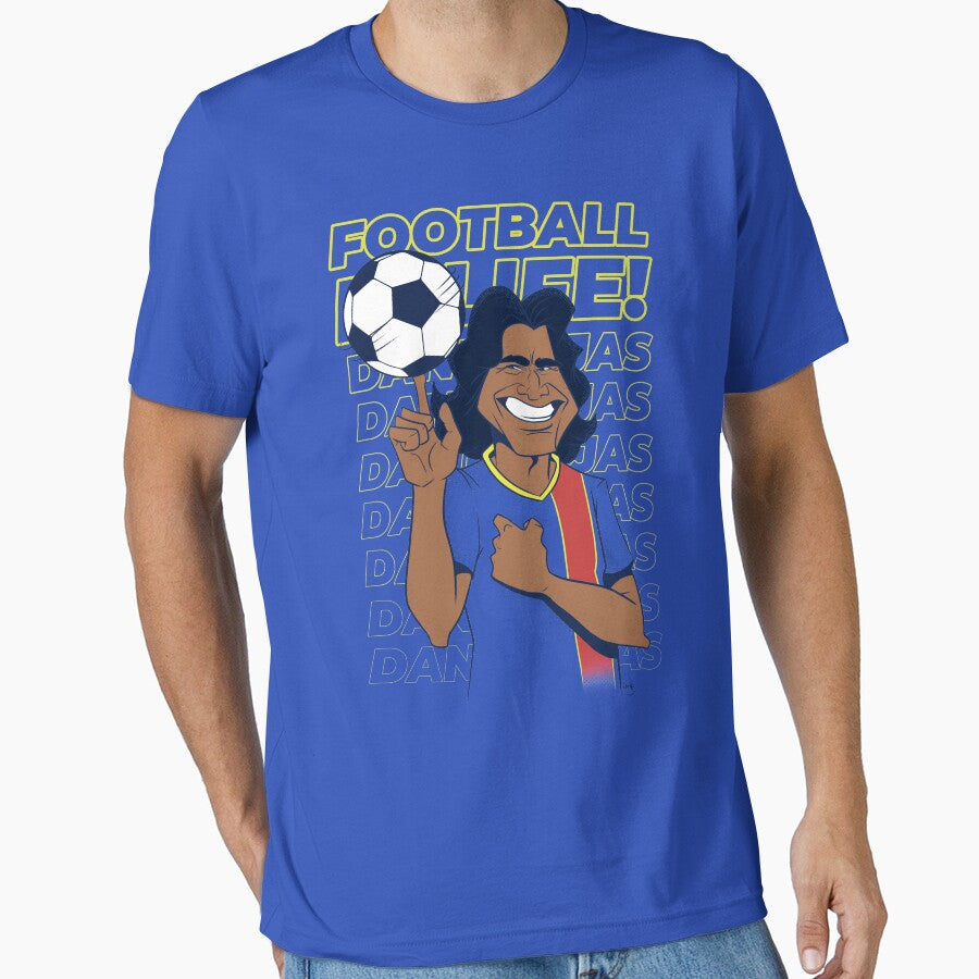 Football is Life! Dani Rojas by digaoazevedo - Adult & Kids T-Shirts, Sweatshirts & Hoodies apparel design preview 1