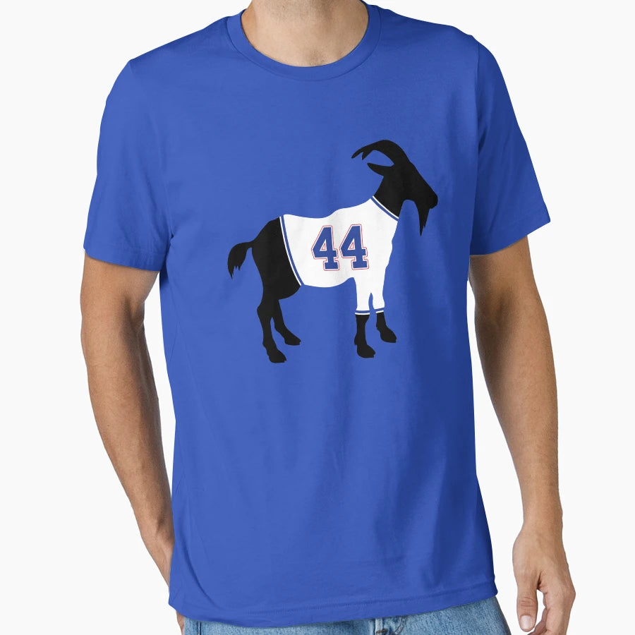 Hank Aaron Goat T-Shirt - Custom Art Print Men Women - T-Shirt, Sweatshirt, Hoodie