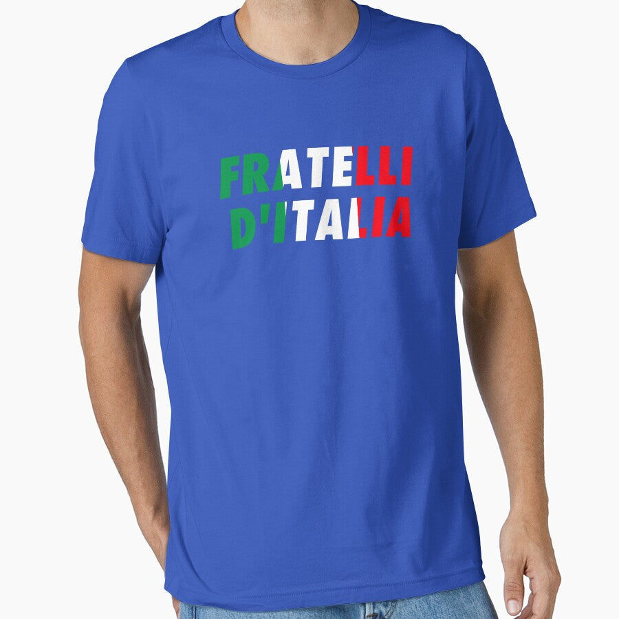 Fratelli D'Italia Italian Football by Greenthumb94 - Adult & Kids T-Shirts, Sweatshirts & Hoodies apparel design preview 1
