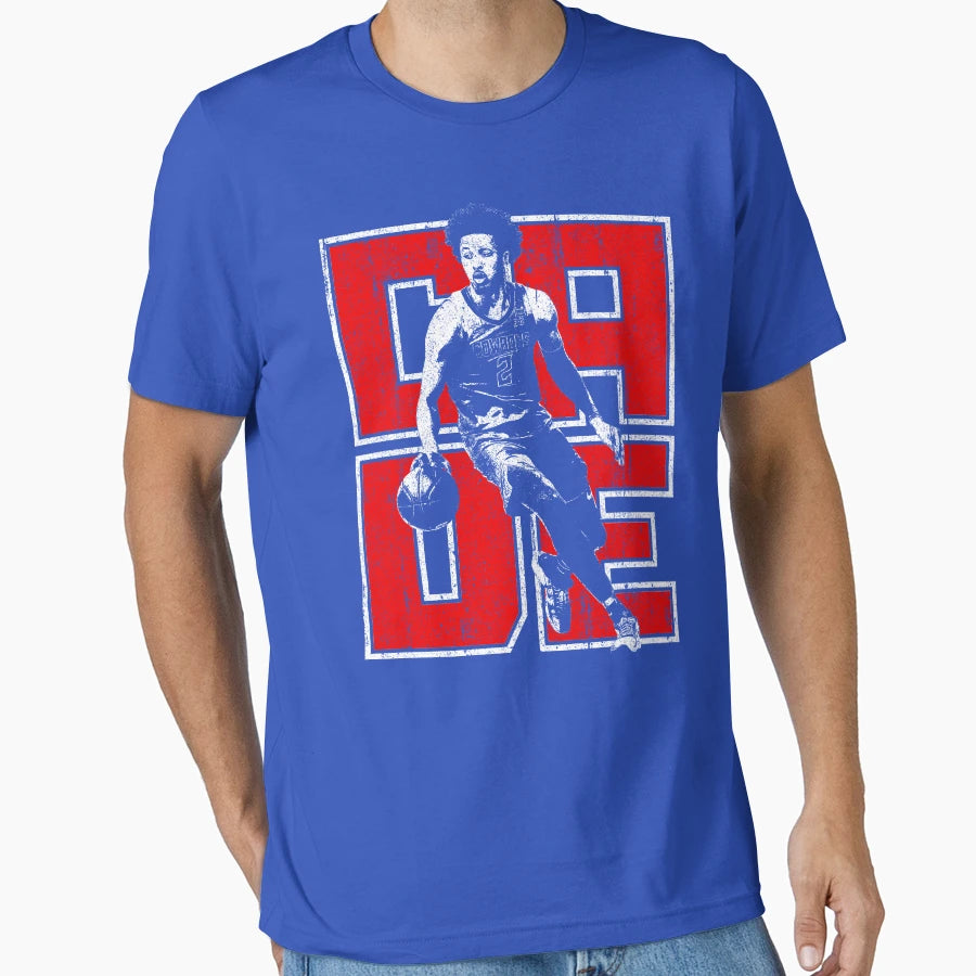 Cade Cunningham T-Shirt - Minimalist Print Unisex - T-Shirt, Sweatshirt, Hoodie