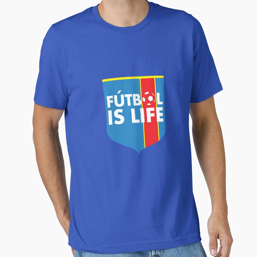 Futbol Is Life Football Is Life Soccer T-Shirt - Graphic Print for Adults - T-Shirt, Sweatshirt, Hoodie